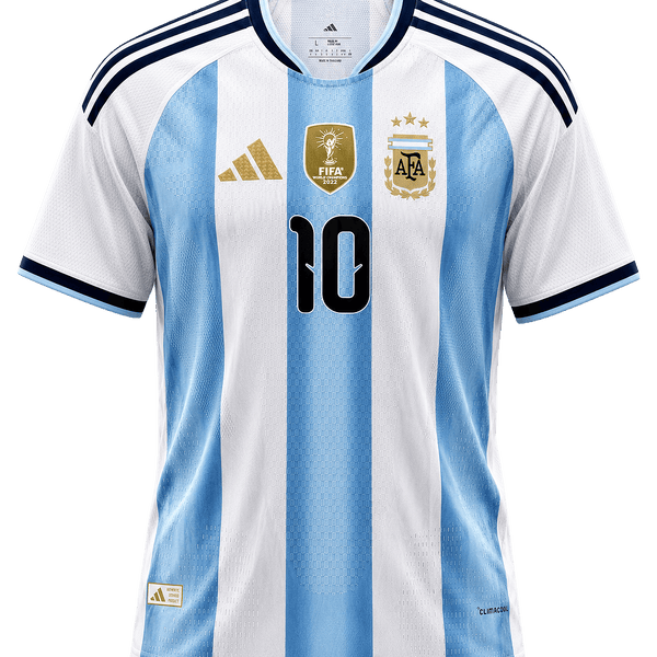 Argentina No.10 World Cup 2026 Jersey, Premium Fan Replica (Messi Edition)