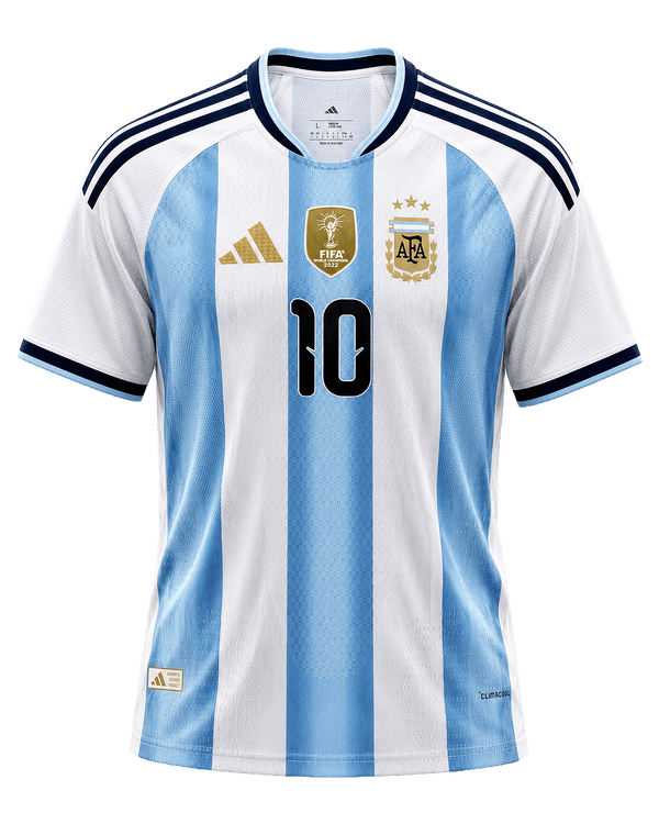 Argentina No.10 World Cup 2026 Jersey, Premium Fan Replica (Messi Edition)