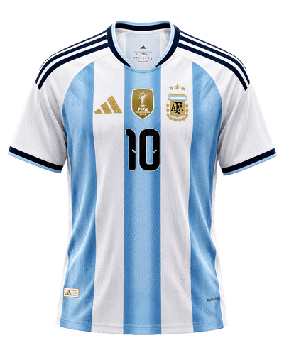 Argentina No.10 World Cup 2026 Jersey, Premium Fan Replica (Messi Edition) model photo