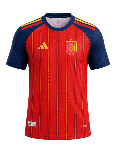 Spain Home Jersey | FIFA World Cup 2026 | La Roja Premium Fan Replica model photo