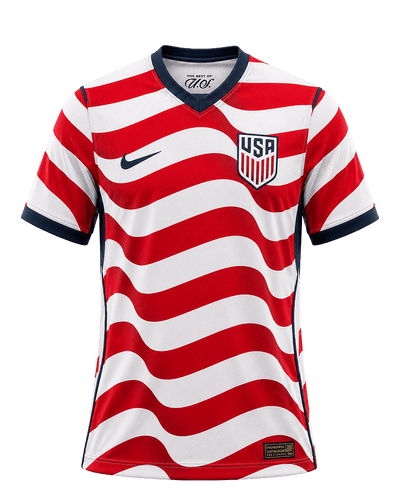 USMNT Home Jersey | FIFA World Cup 2026 | Stars & Stripes Premium Fan Replica model photo